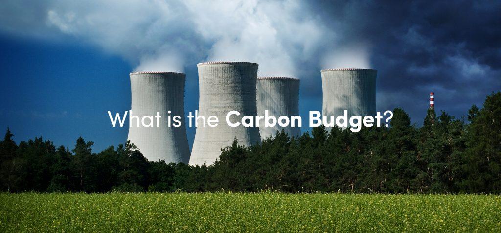 What is the carbon budget?