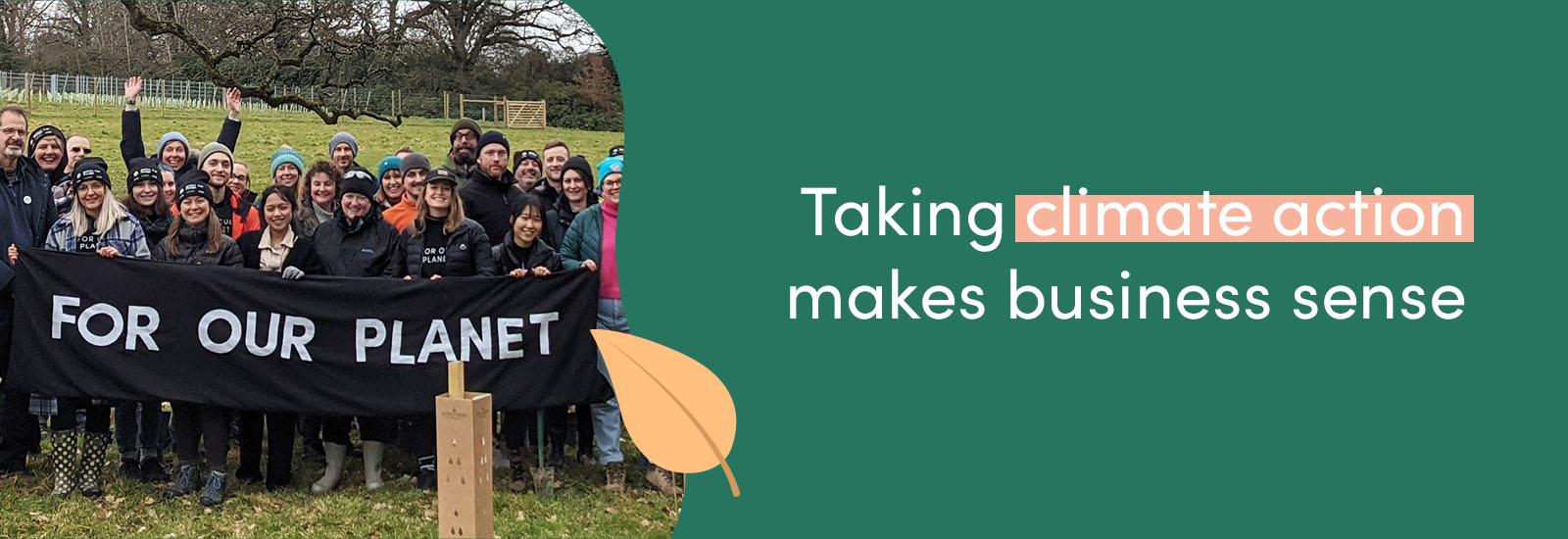 Taking climate action makes business sense